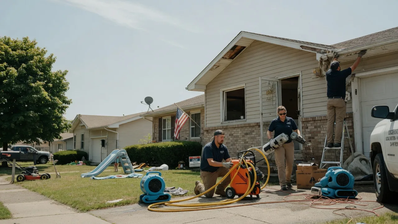 Water Damage Restoration in Hallieford, VA near me